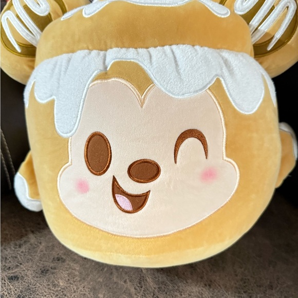 Disney Other - Disney Munchlings Cinnamon Swirl Bun Mickey Mouse Medium Plush.